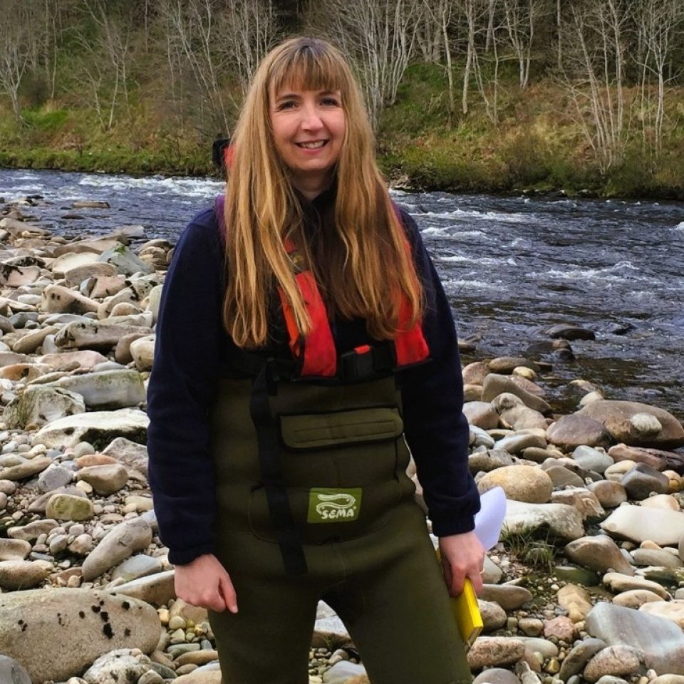 Trustee
Stephanie is a Chartered Geomorphologist based in Perthshire with three decades of applied experience working with river systems, catchment management, and environmental restoration spanning consultancy and research. Stephanie applies a deep understanding of river processes, geomorphology, and geoscience to practical river engineering, Natural Flood Management and Nature based Solutions. She holds a BSc and MSc in Physical Geography from the University of Aberdeen and a PhD in Geomorphology focused on the design of natural river channels. Stephanie has led technical teams, produced extensive geomorphological assessments, and contributed to good practice guidance for river engineering and restoration. She also contributes to maintaining professional standards as a Fellow of the Royal Geographical Society by assessing Chartered Geomorphologist applications and reviewing CPD submissions. She brings her expertise and enthusiasm for river systems, restoration, and landscape evolution to the Skye and Lochalsh Rivers Trust, supporting work to protect and enhance local rivers, lochs, coastal environments, and catchments.